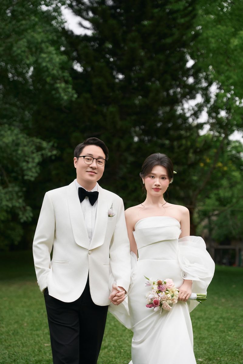Edward and Na before the wedding day