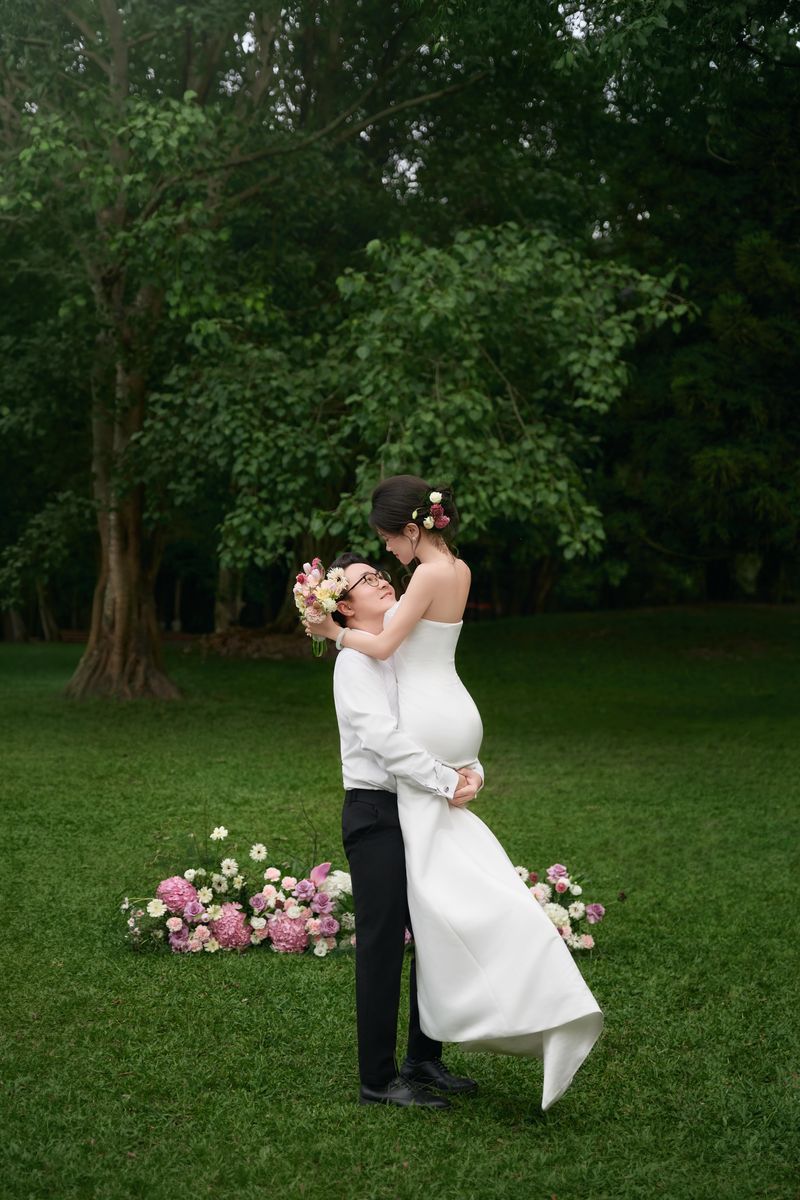 Edward and Na before the wedding day