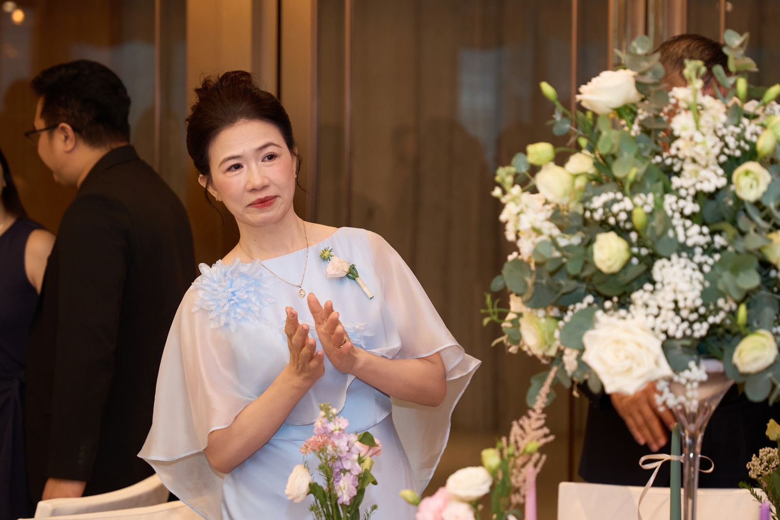 Edward and Na at their wedding