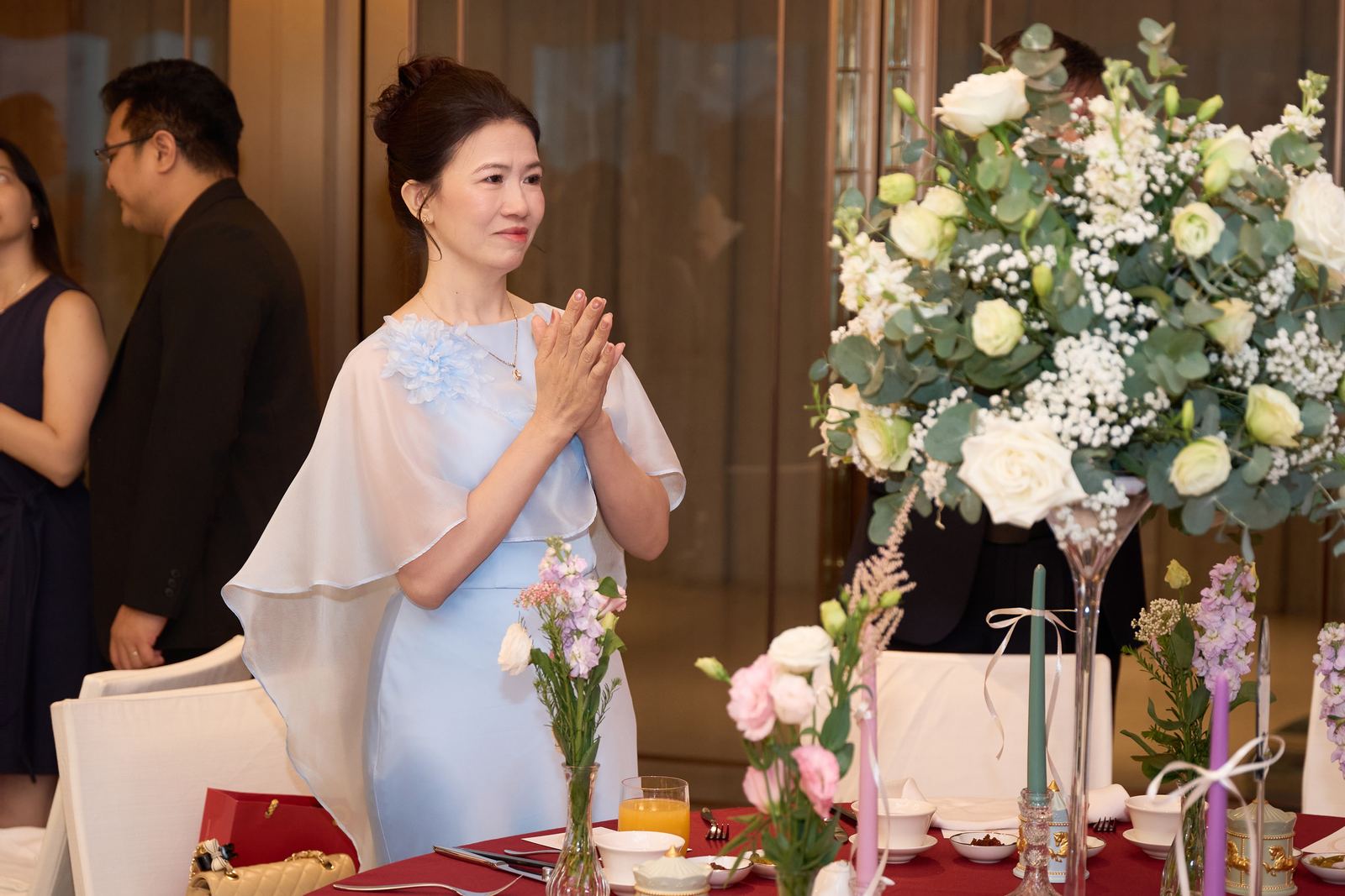 Edward and Na at their wedding