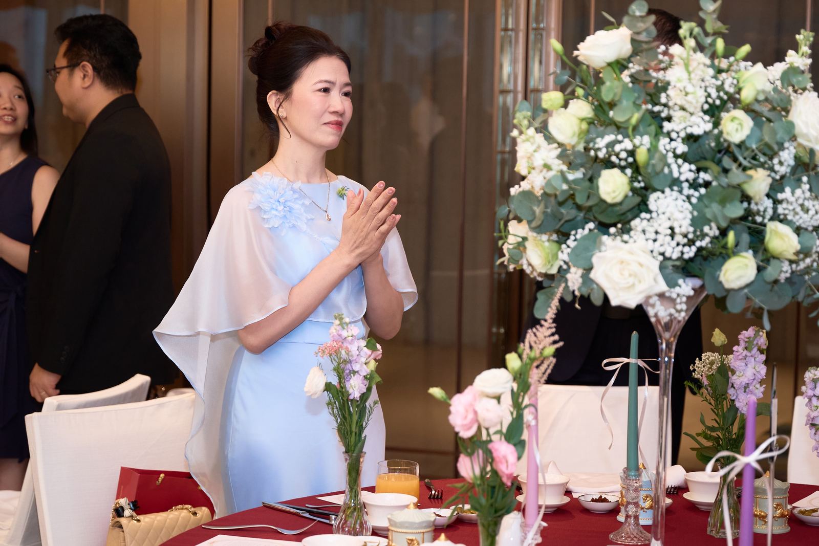 Edward and Na at their wedding
