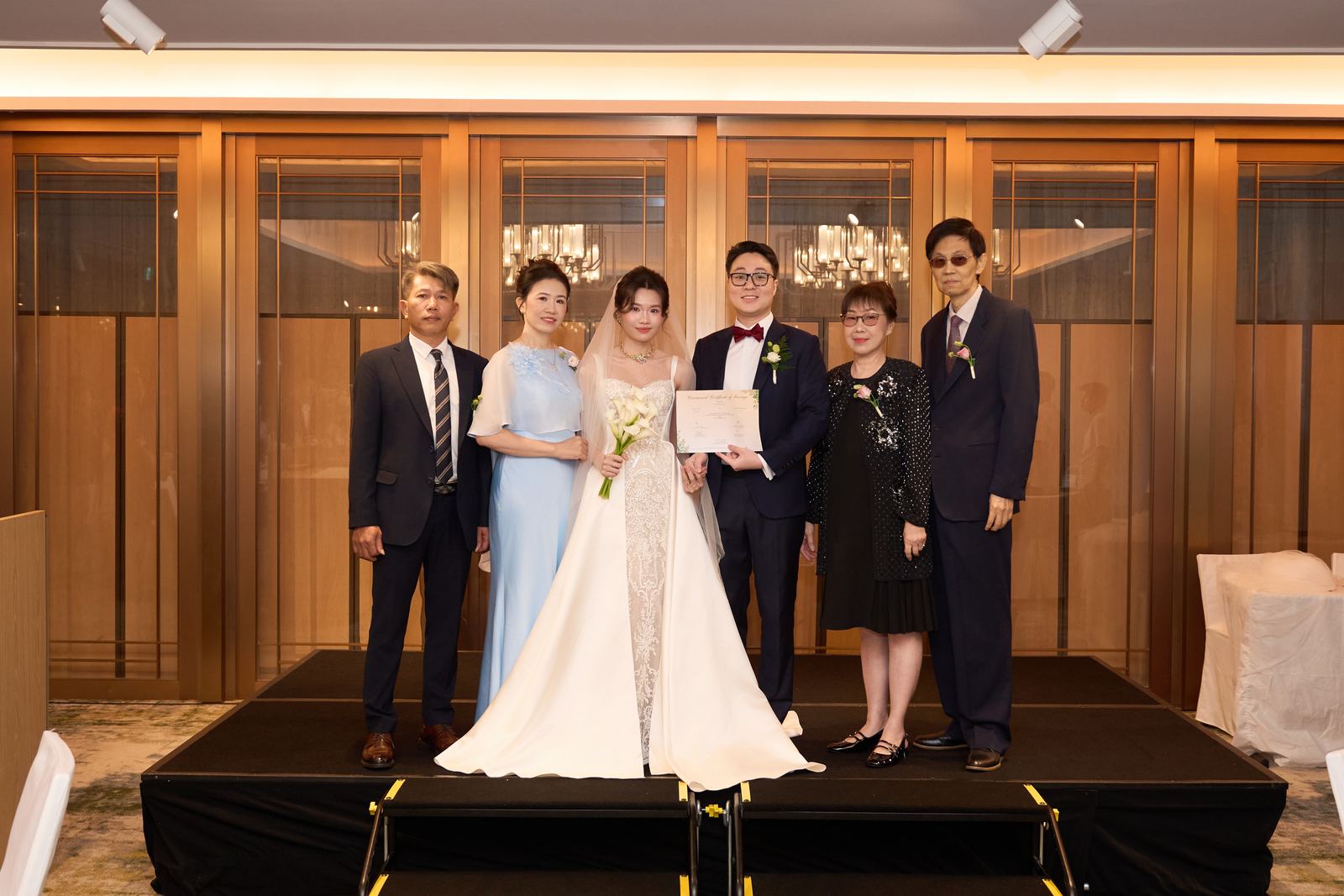 Edward and Na at their wedding