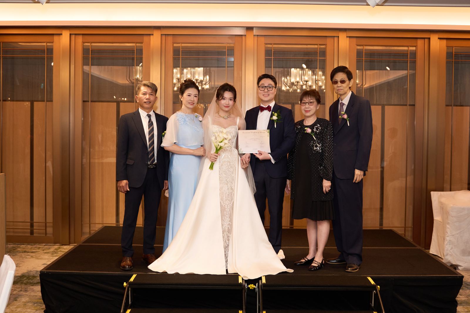 Edward and Na at their wedding
