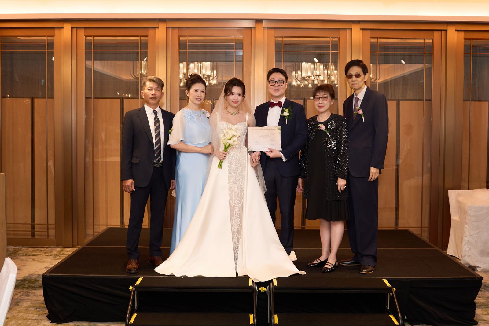 Edward and Na at their wedding