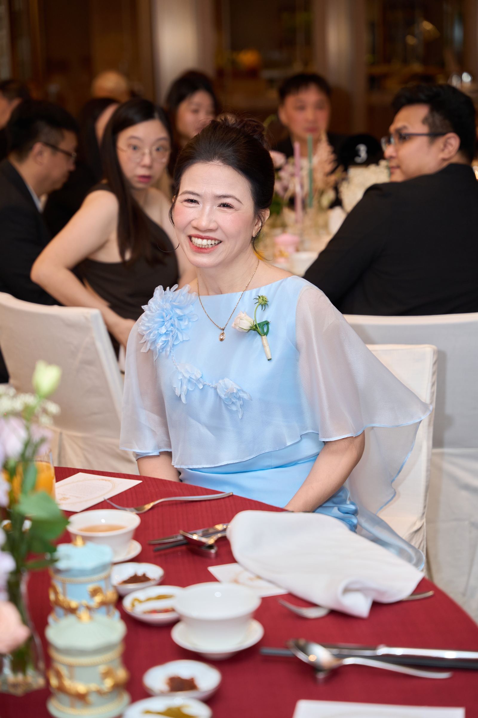 Edward and Na at their wedding