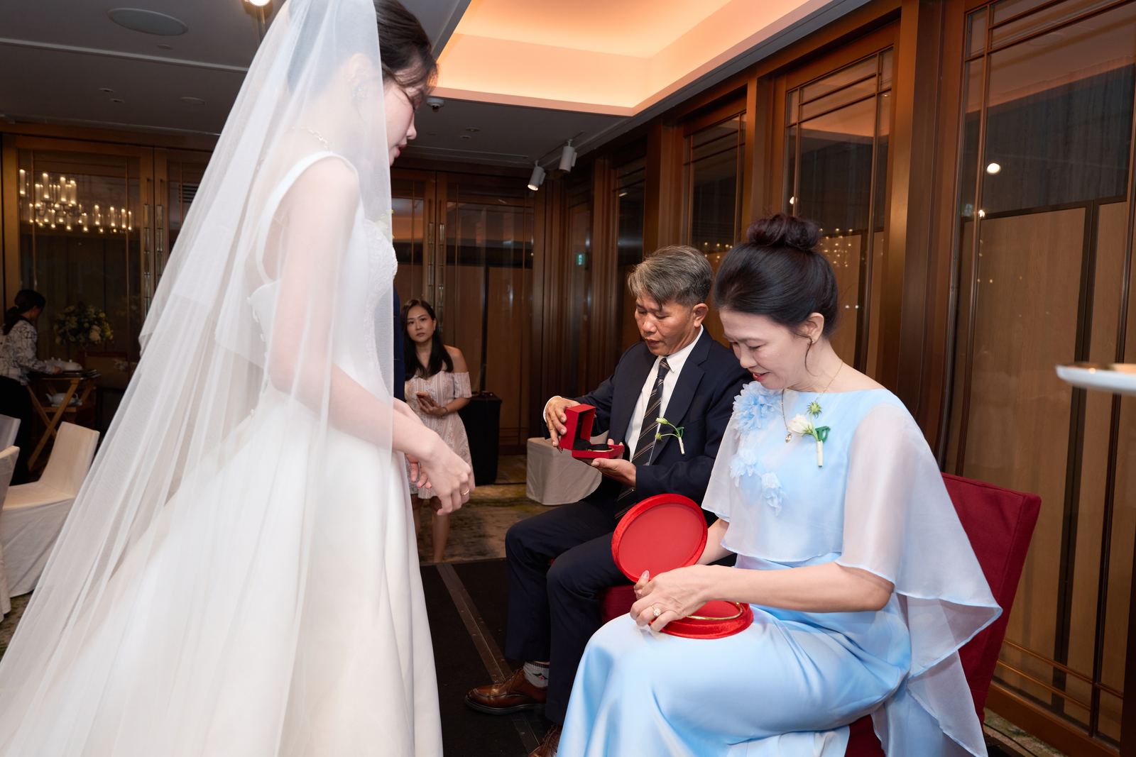 Edward and Na at their wedding