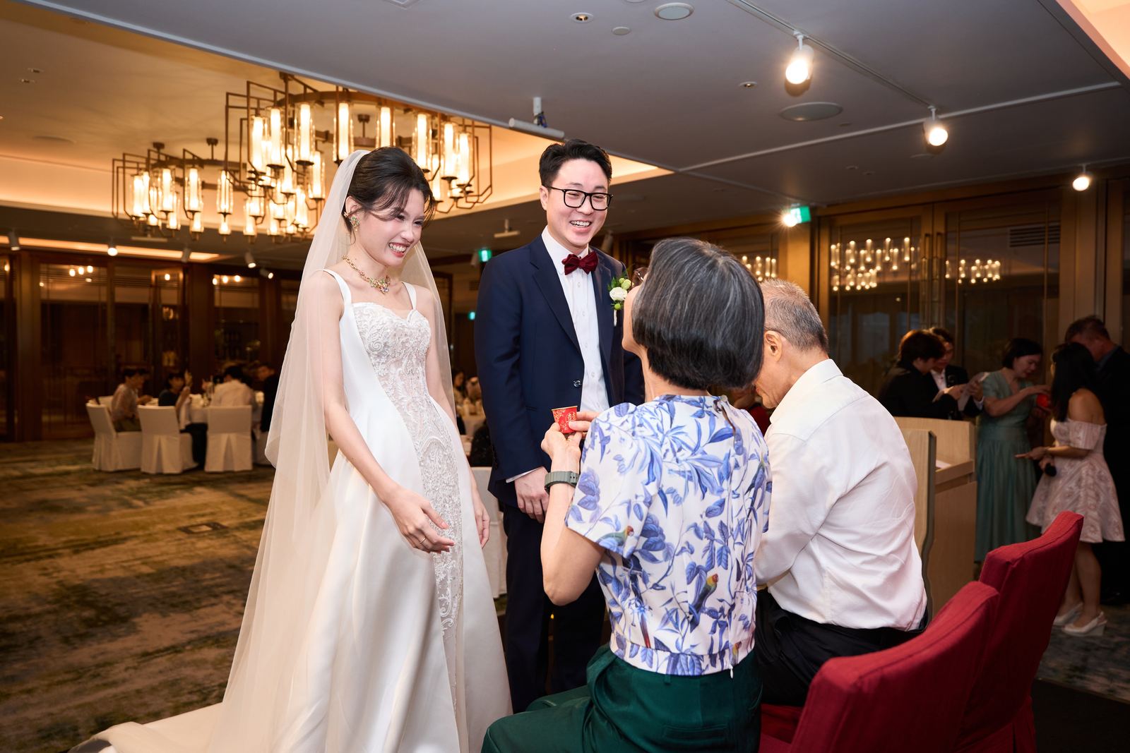 Edward and Na at their wedding