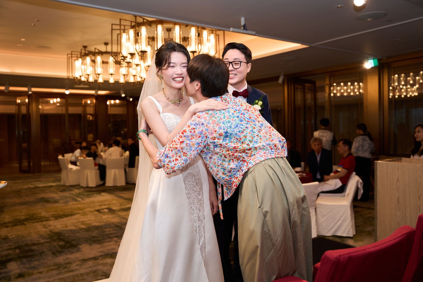 Edward and Na at their wedding