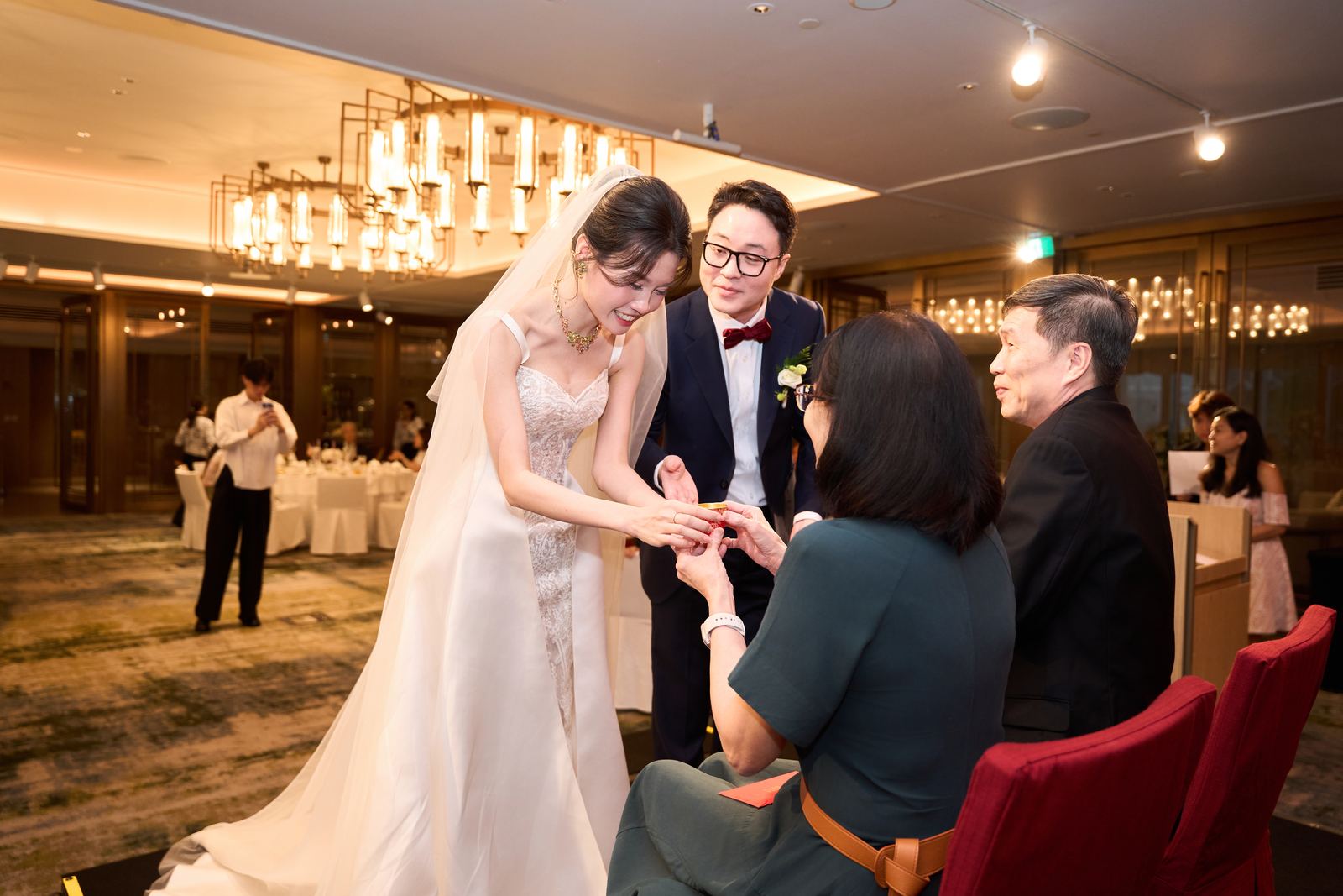 Edward and Na at their wedding