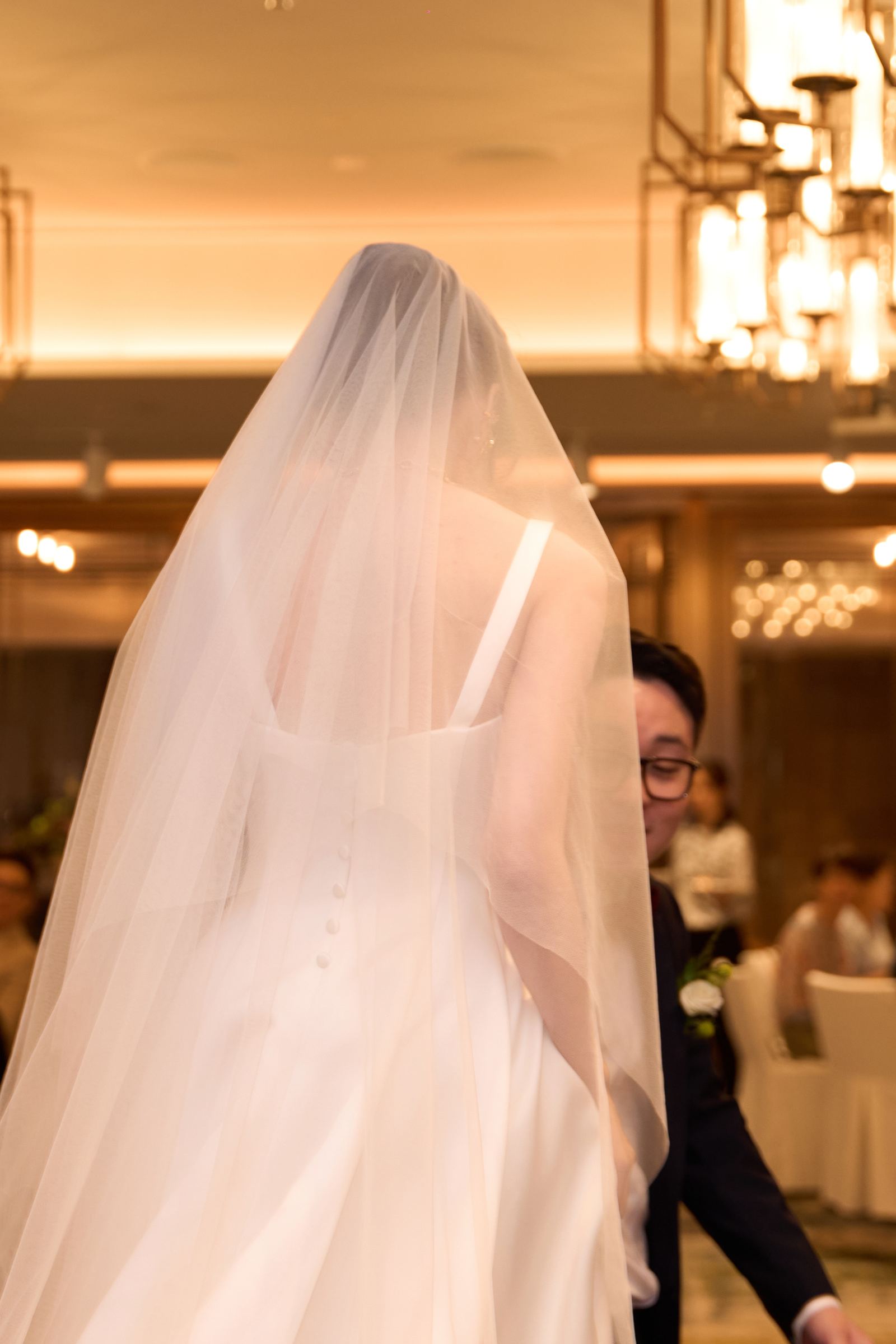 Edward and Na at their wedding