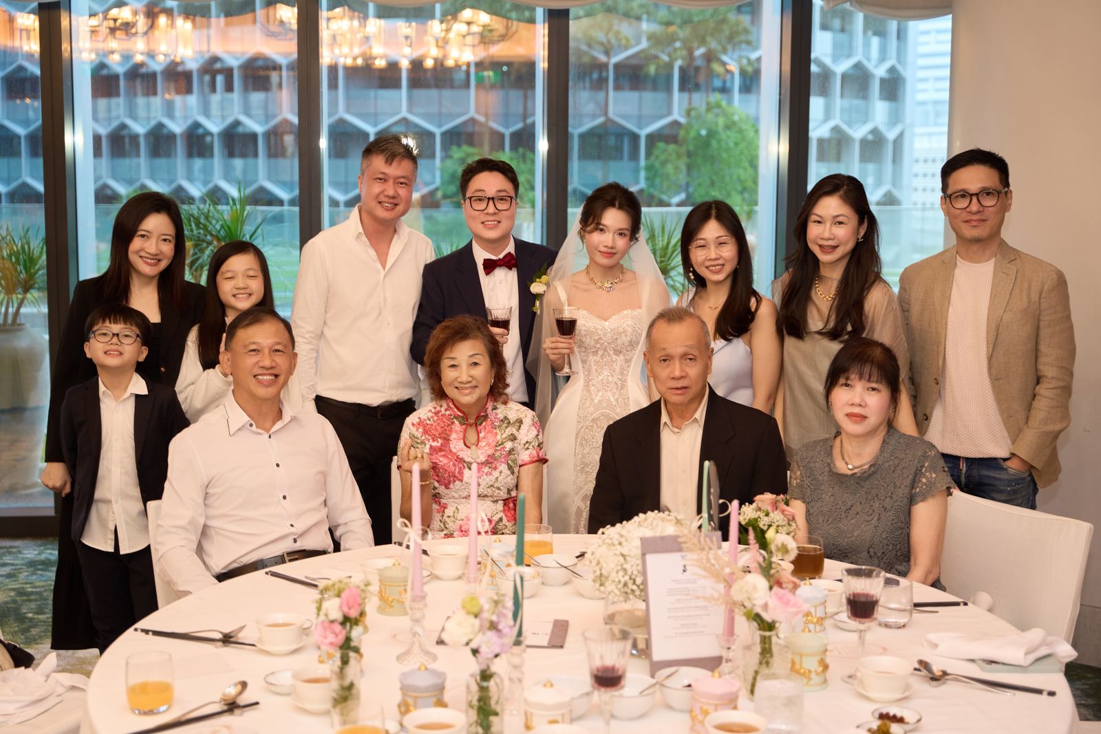 Edward and Na at their wedding