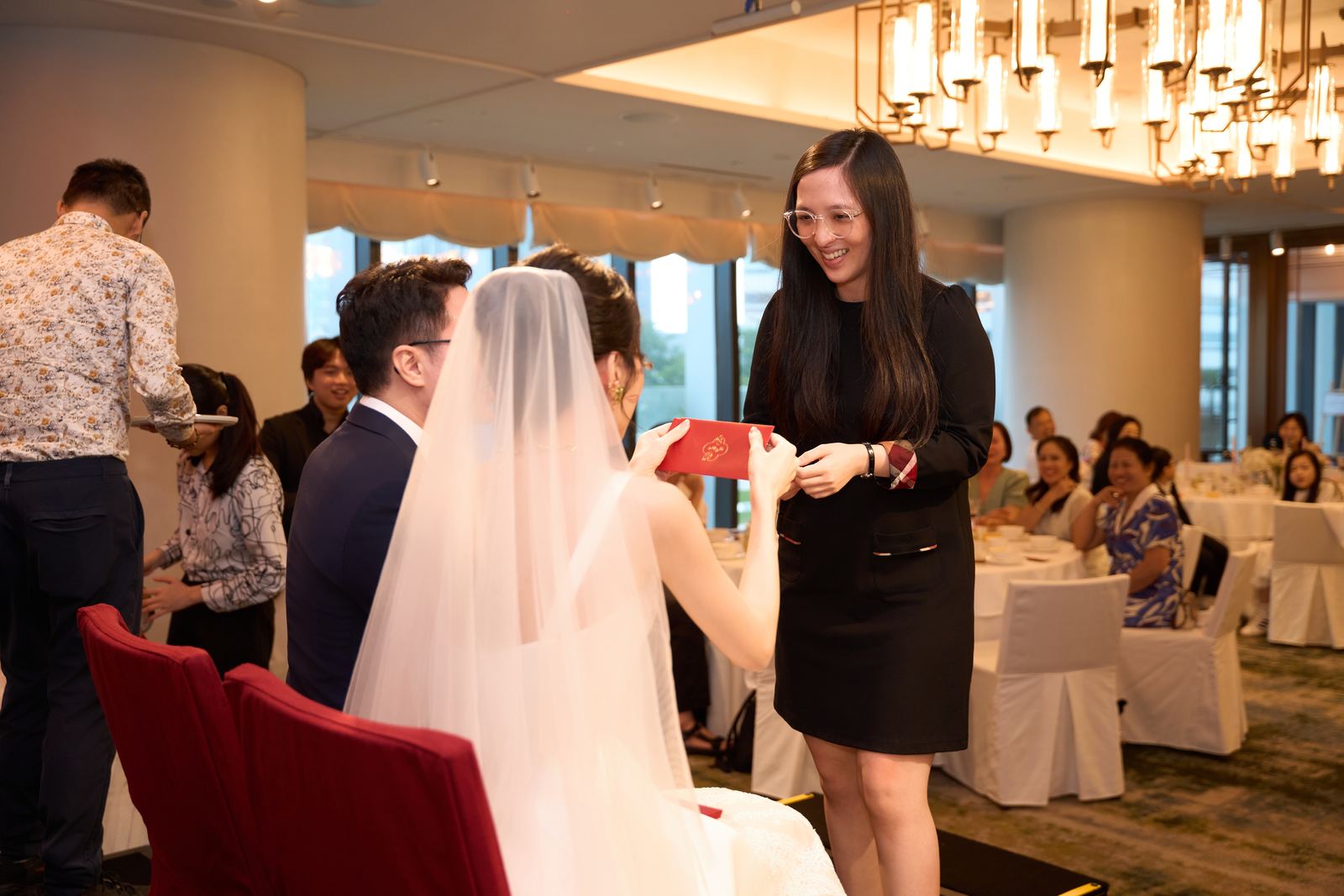 Edward and Na at their wedding