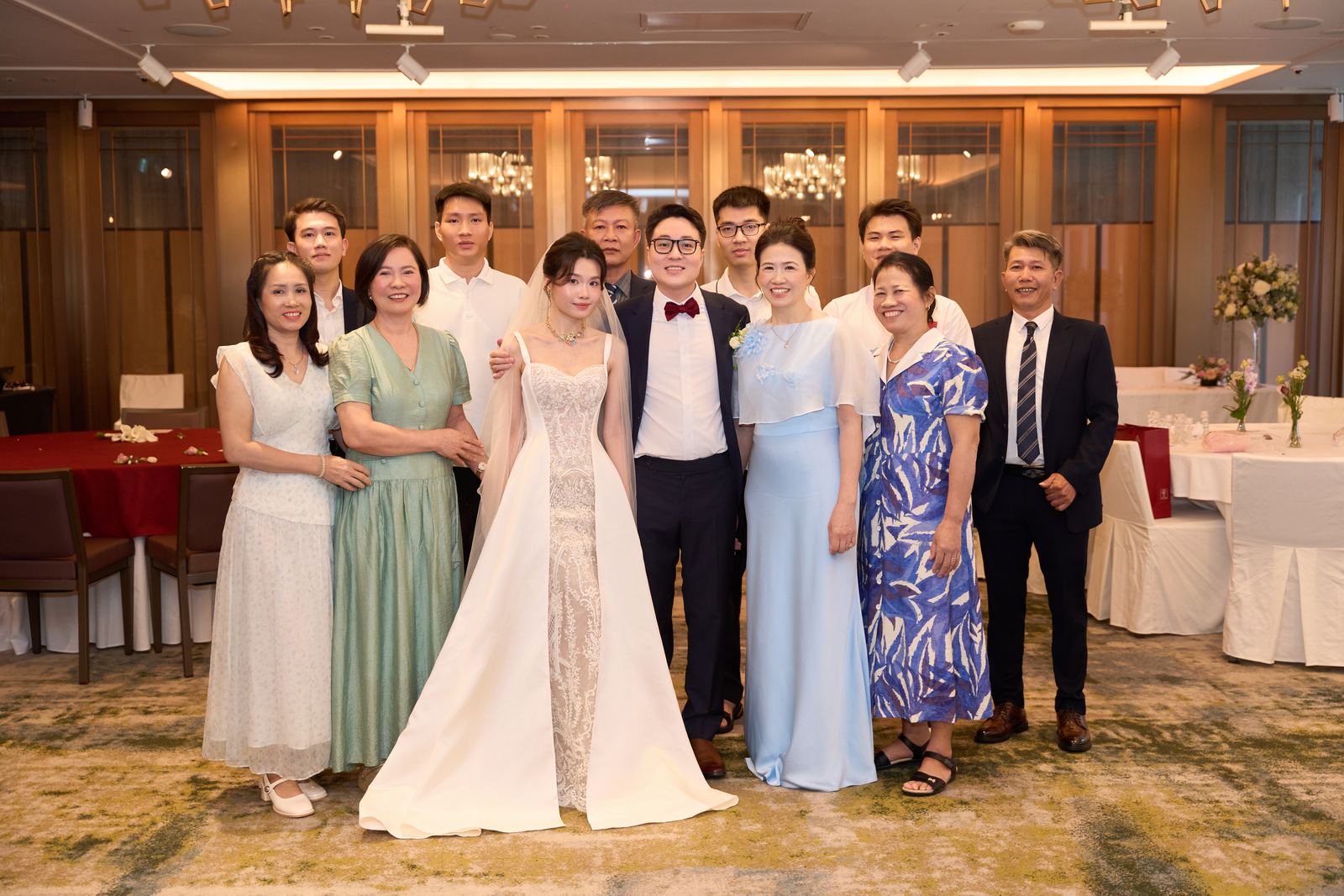 Edward and Na at their wedding