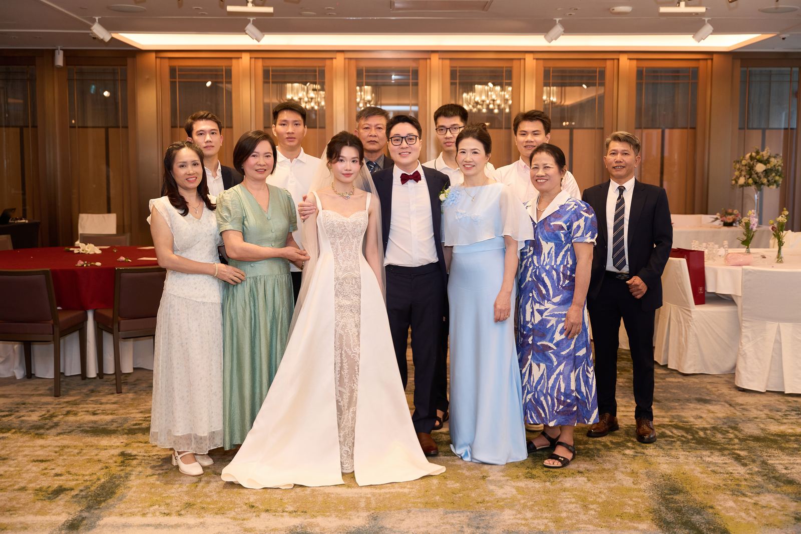 Edward and Na at their wedding