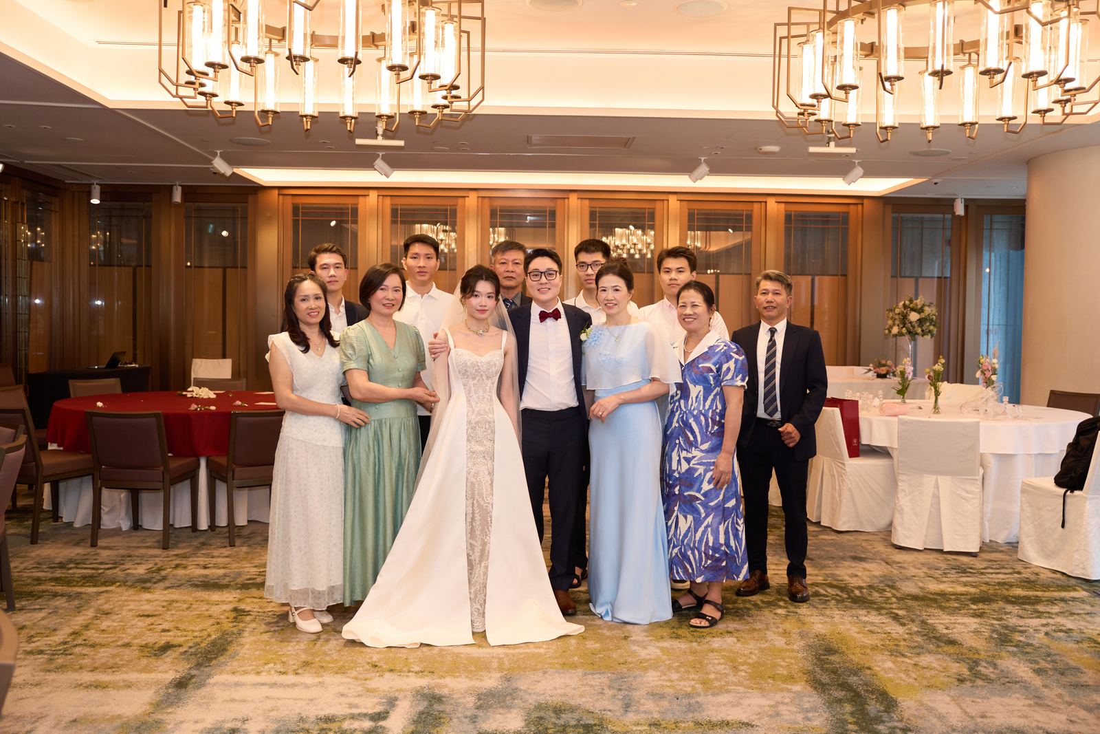 Edward and Na at their wedding