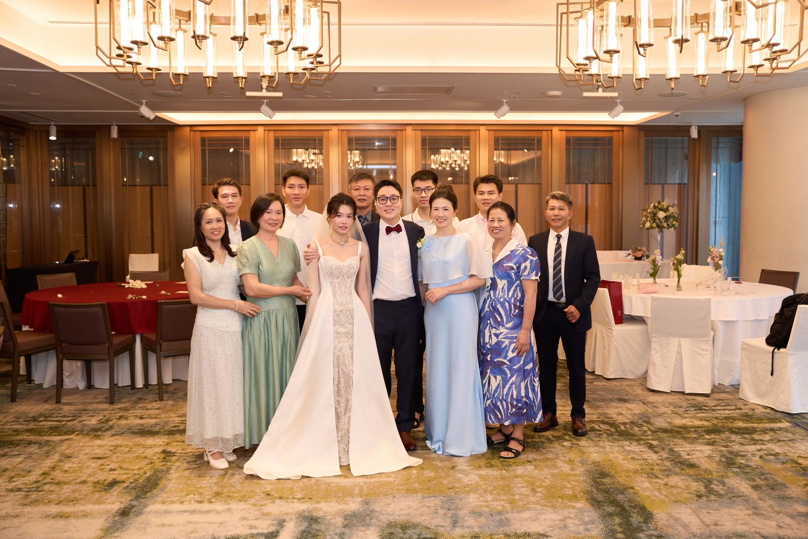 Edward and Na at their wedding