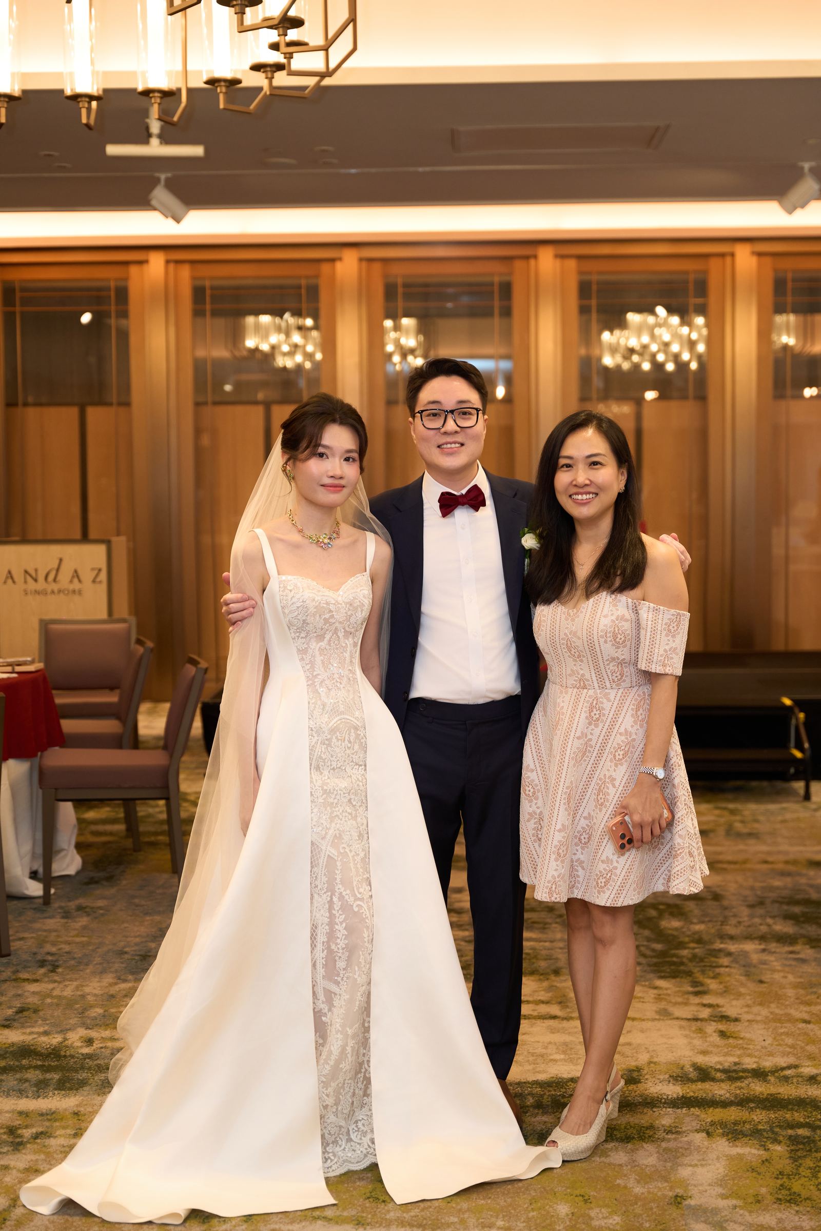 Edward and Na at their wedding