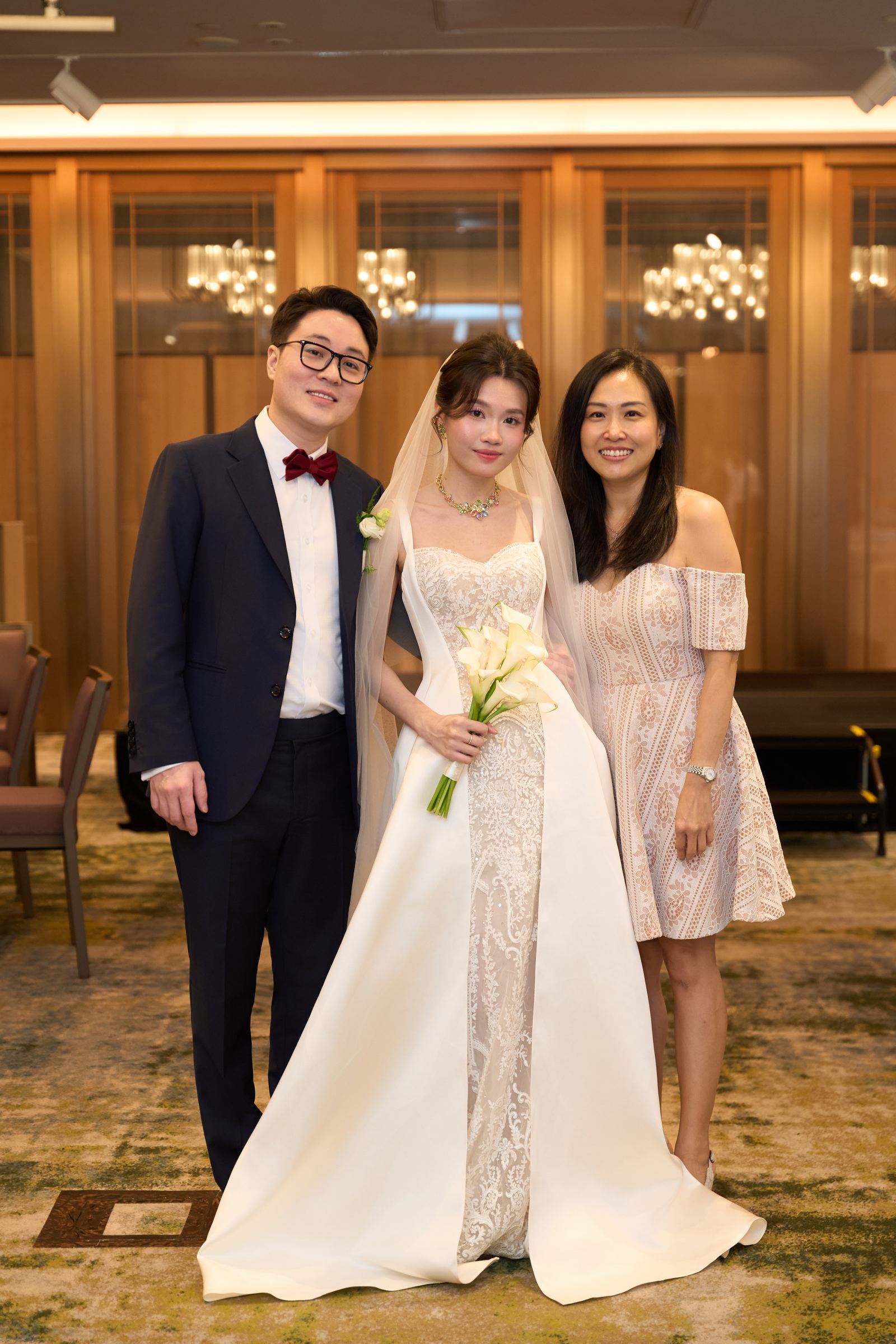 Edward and Na at their wedding
