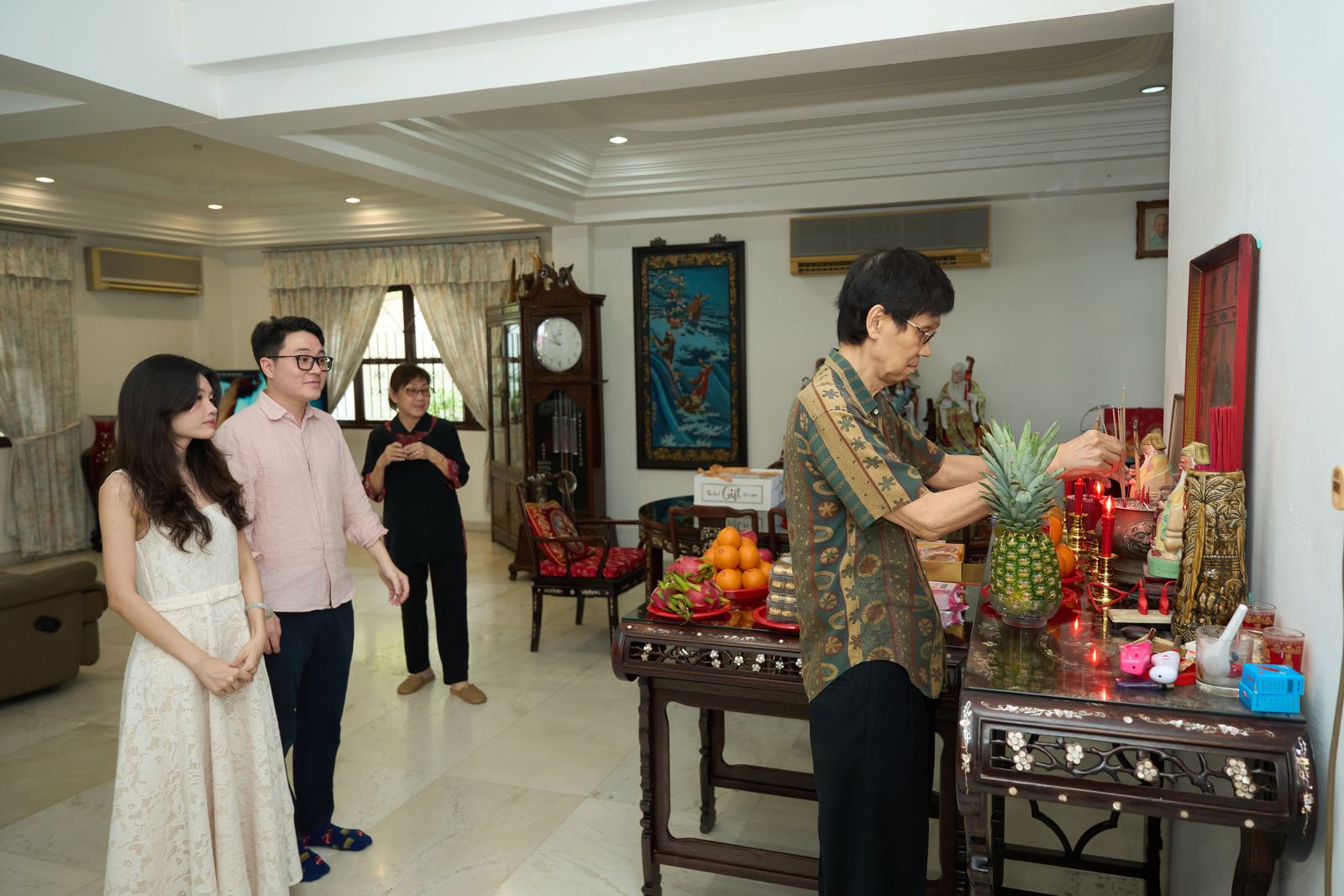 Edward and Na at their wedding