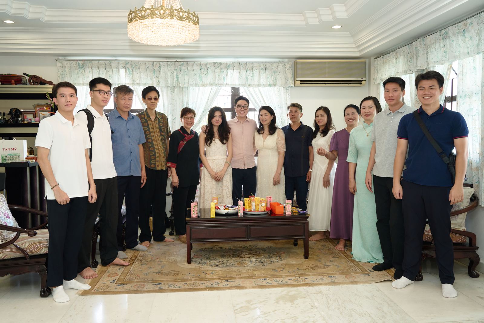 Edward and Na at their wedding