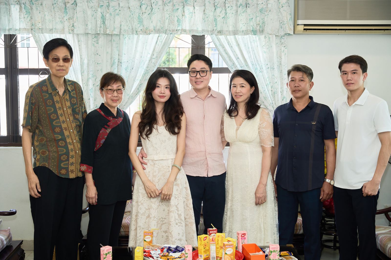 Edward and Na at their wedding