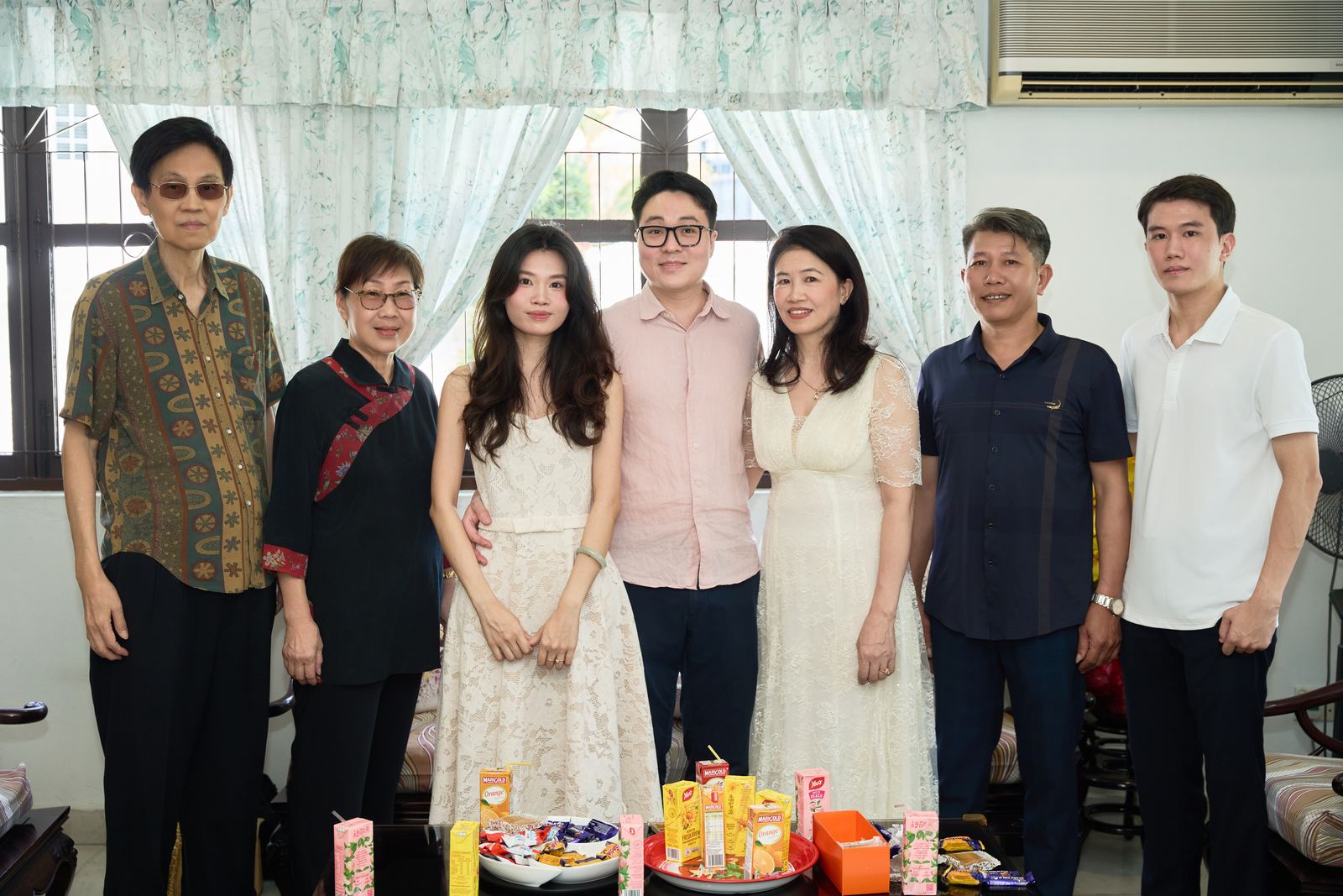 Edward and Na at their wedding