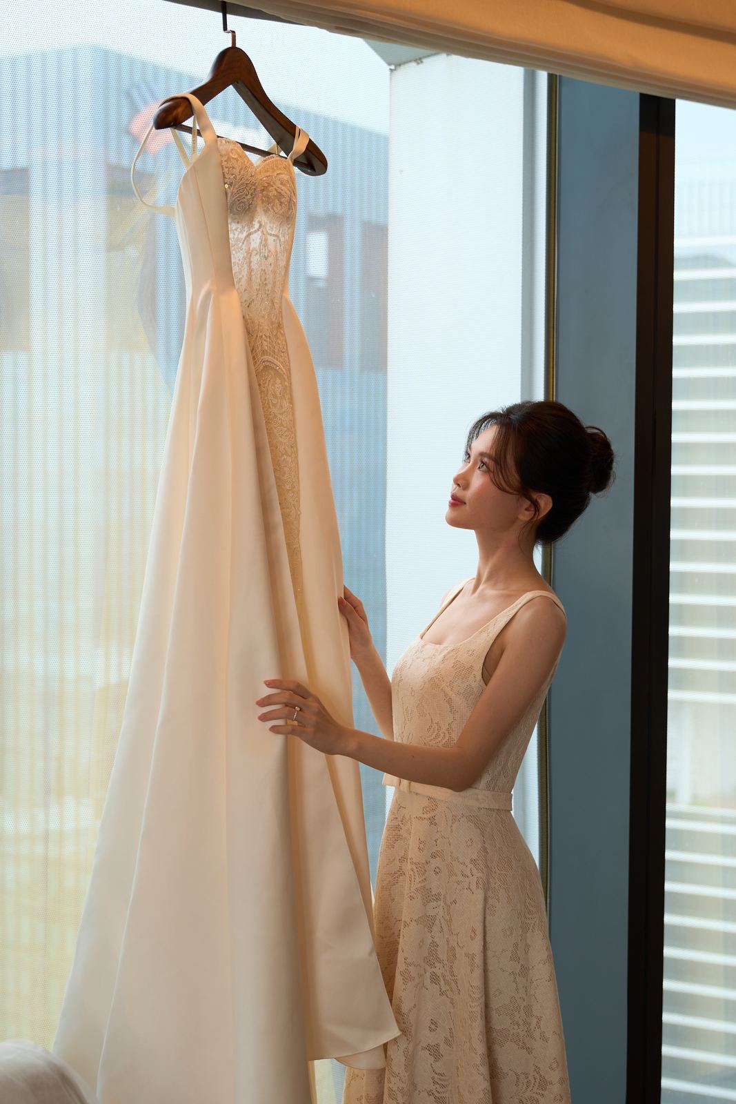 Edward and Na at their wedding