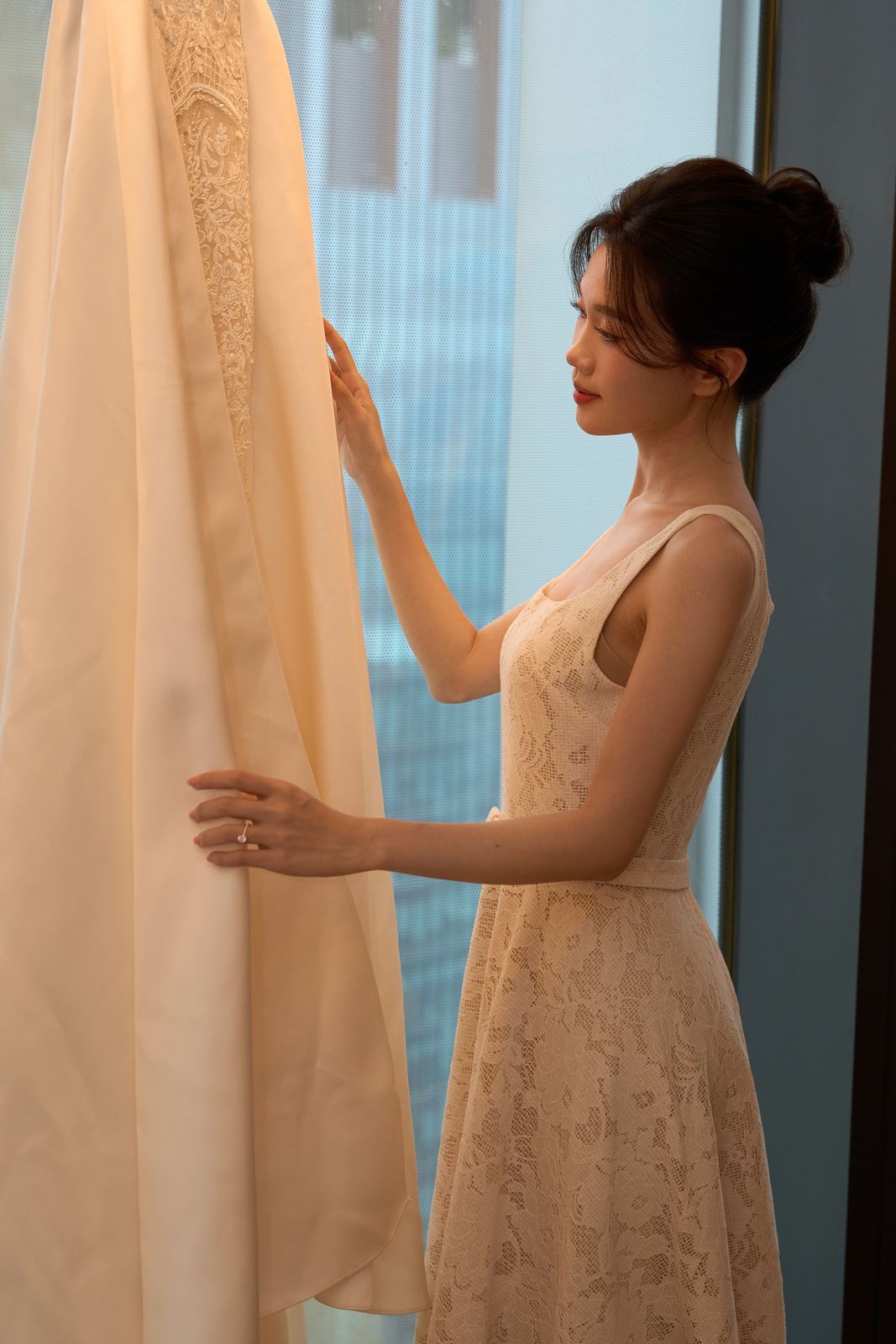 Edward and Na at their wedding