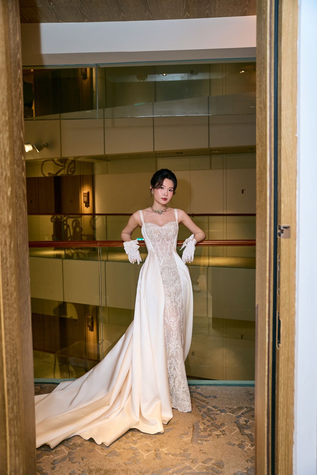 Edward and Na at their wedding