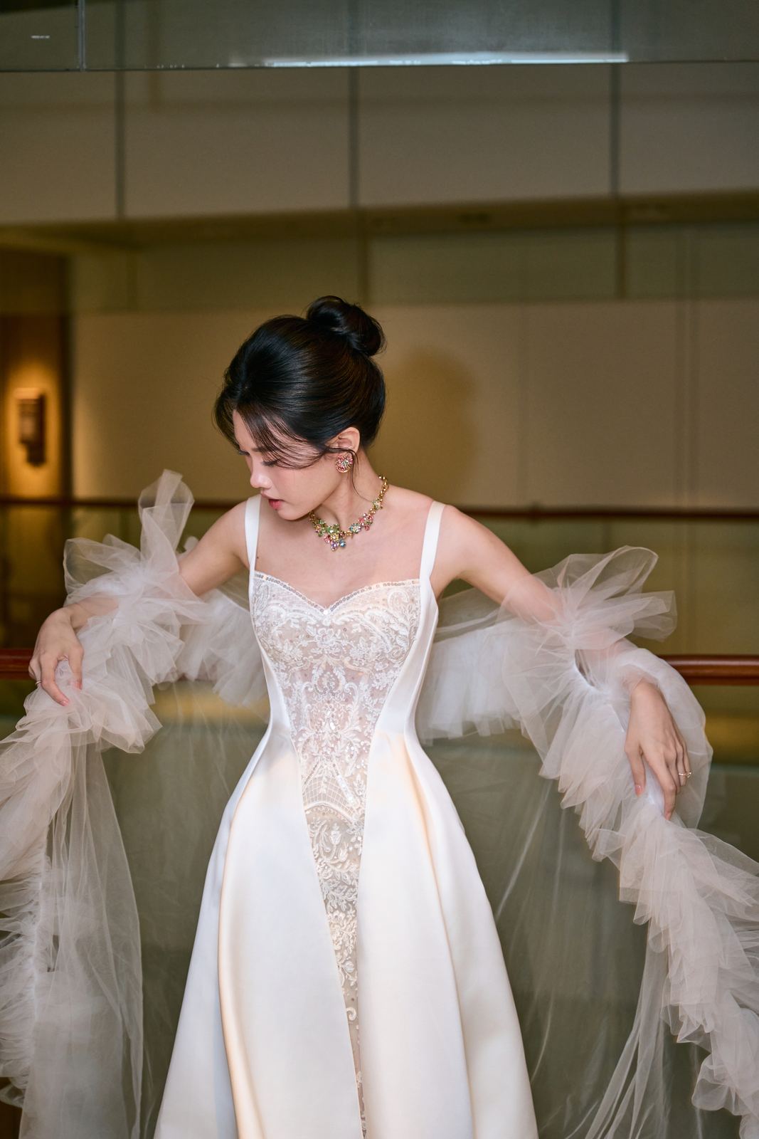 Edward and Na at their wedding