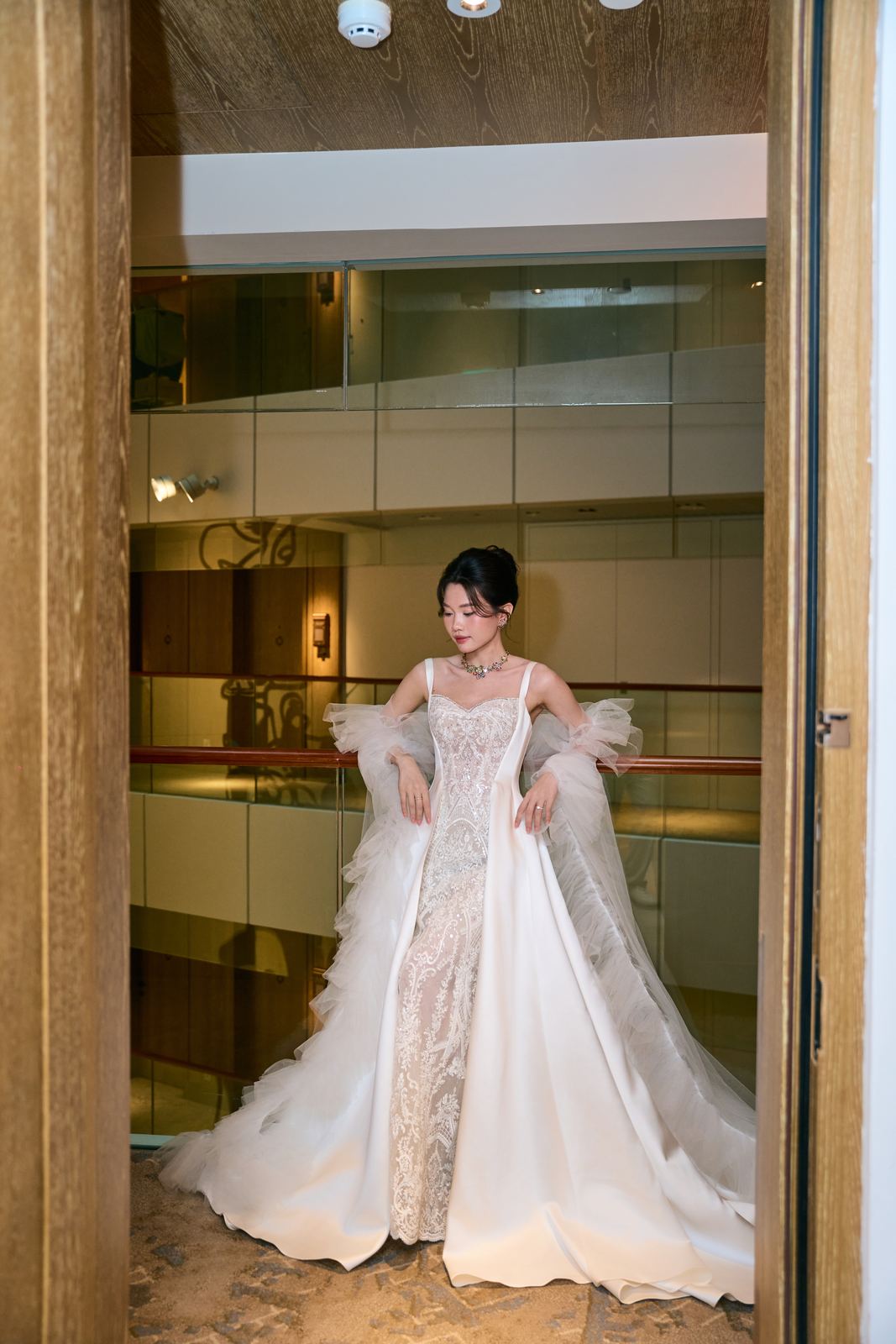 Edward and Na at their wedding