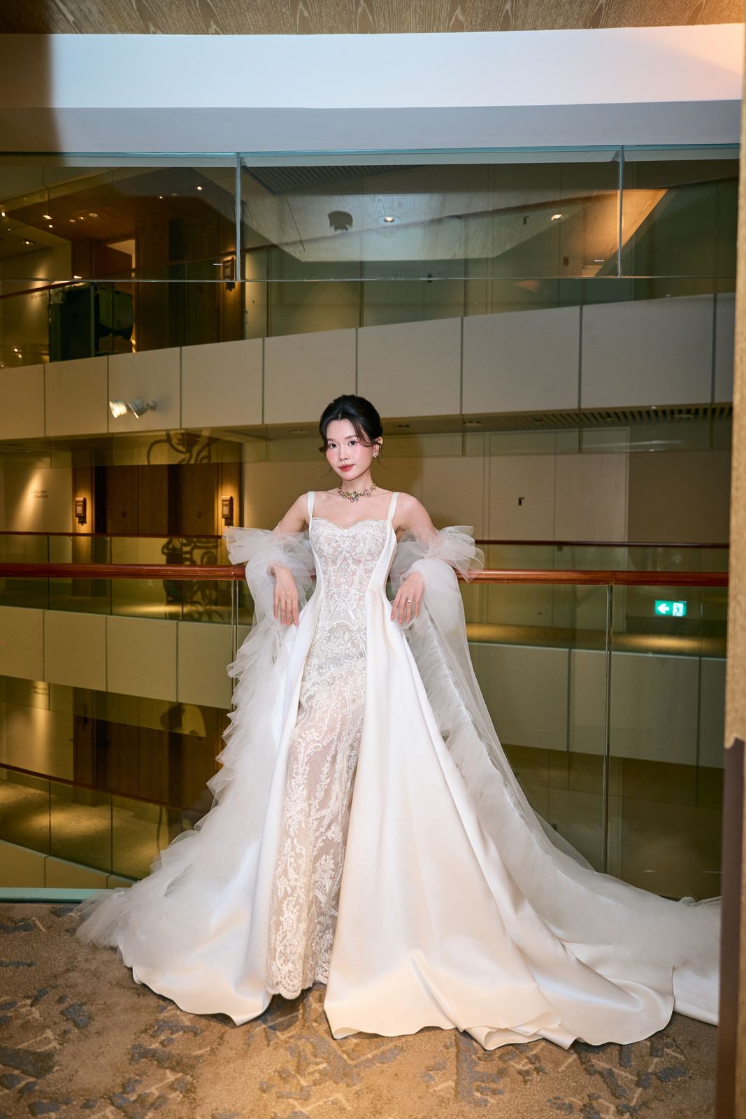 Edward and Na at their wedding