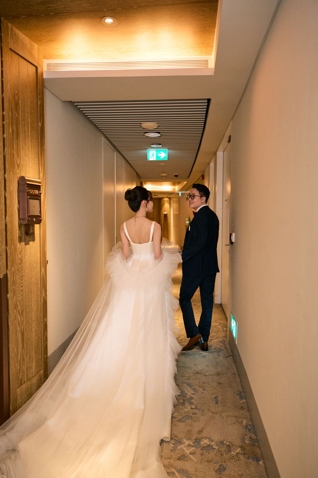 Edward and Na at their wedding