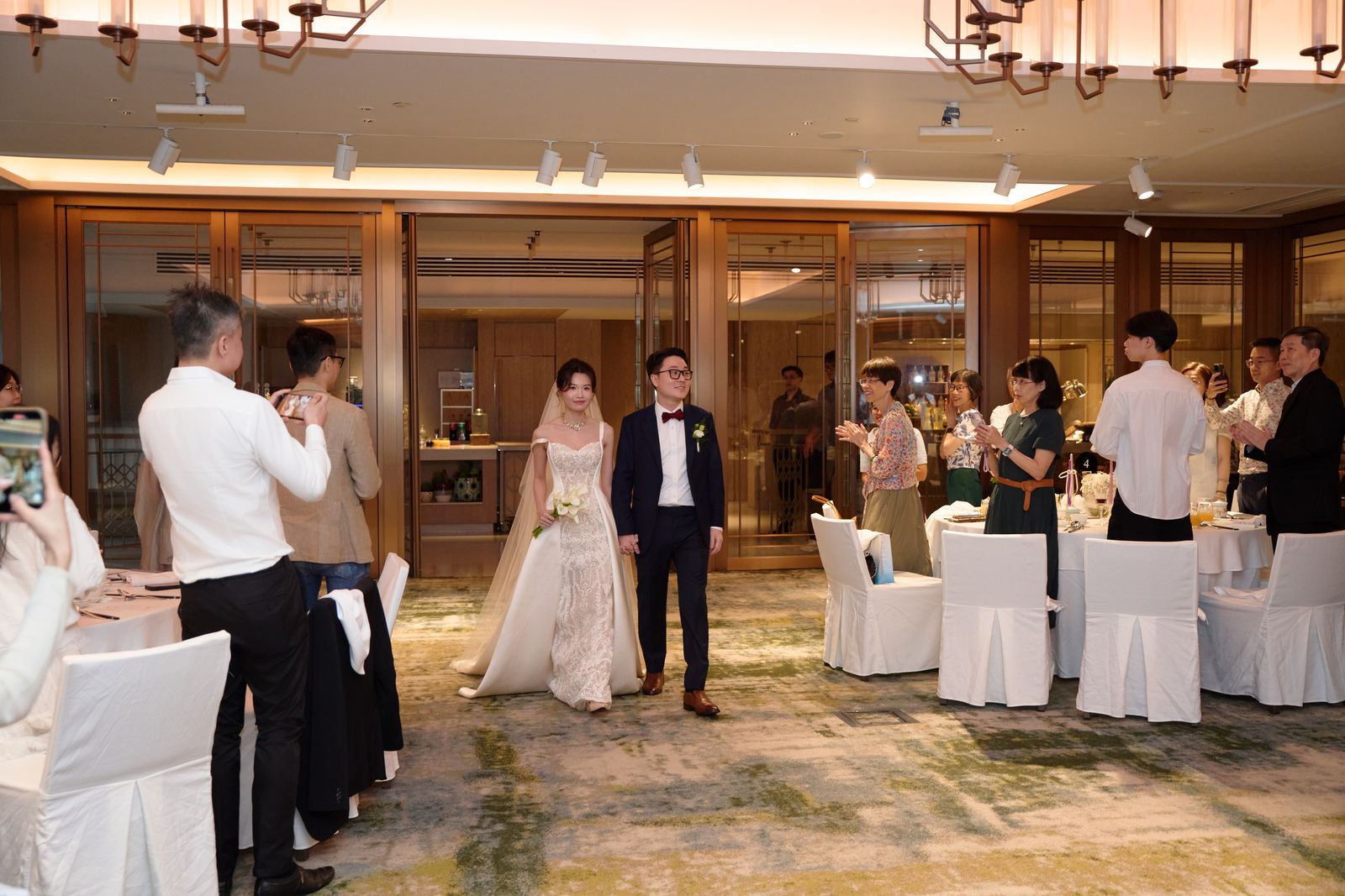 Edward and Na at their wedding
