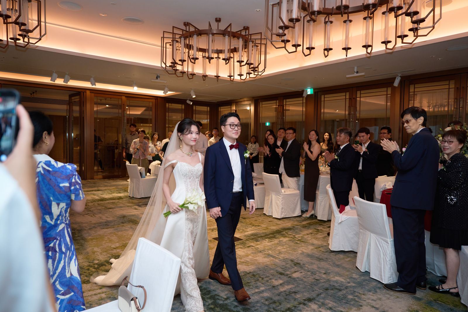 Edward and Na at their wedding
