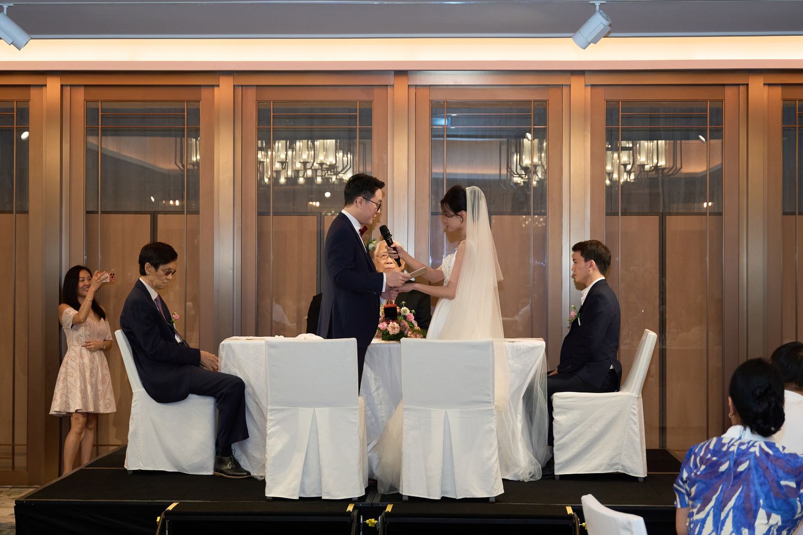 Edward and Na at their wedding