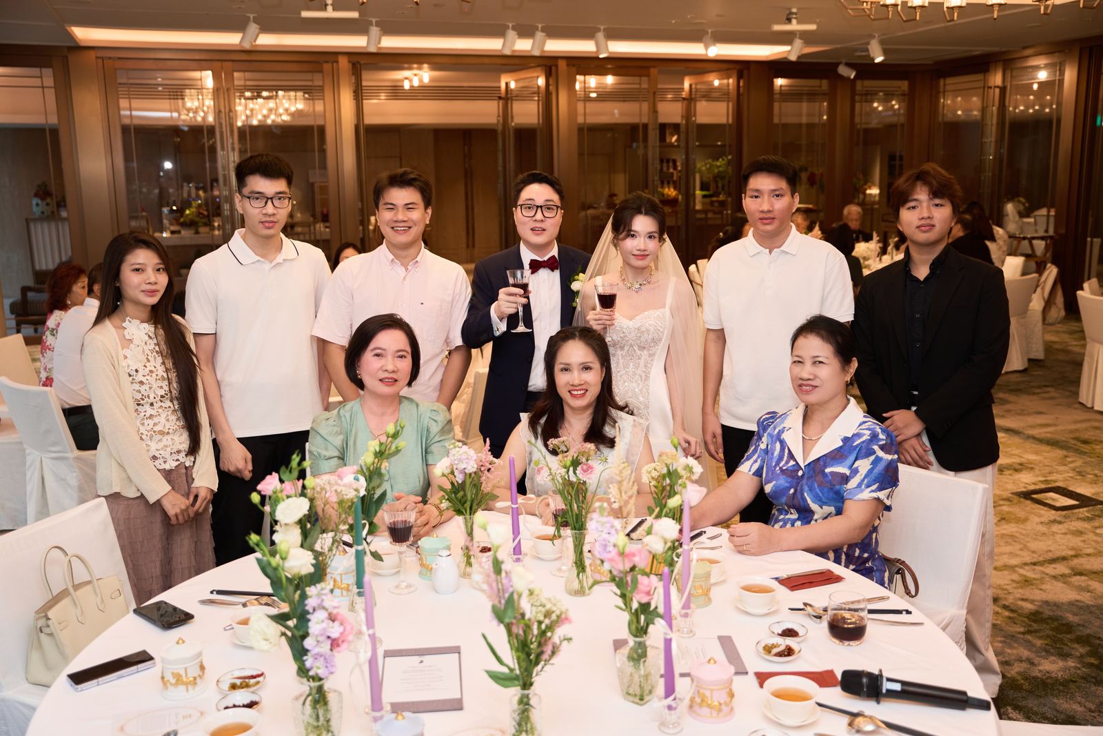 Edward and Na at their wedding
